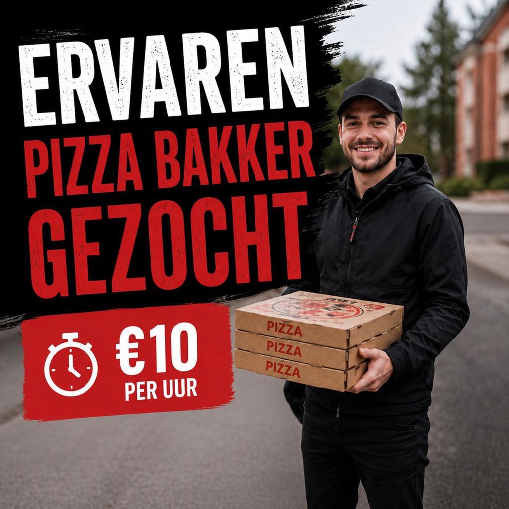 Wij zoeken pizza bakker omgeving zoetermeer, Tickets en Kaartjes, Eén persoon