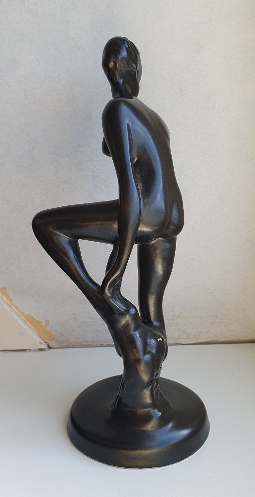 Sculptuur zwart plateel, Verzenden