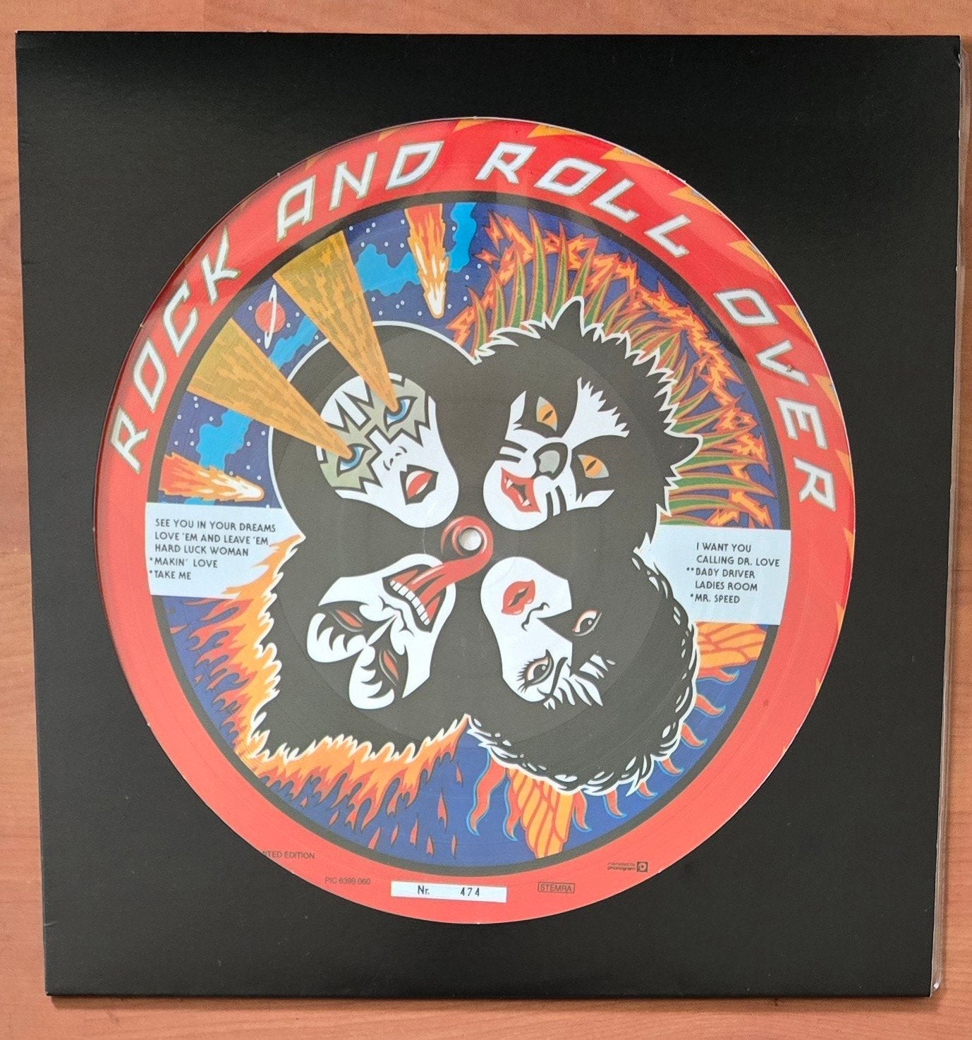 KISS PICTURE DISC, Overige genres, Zo goed als nieuw, 12 inch, Overige typen
