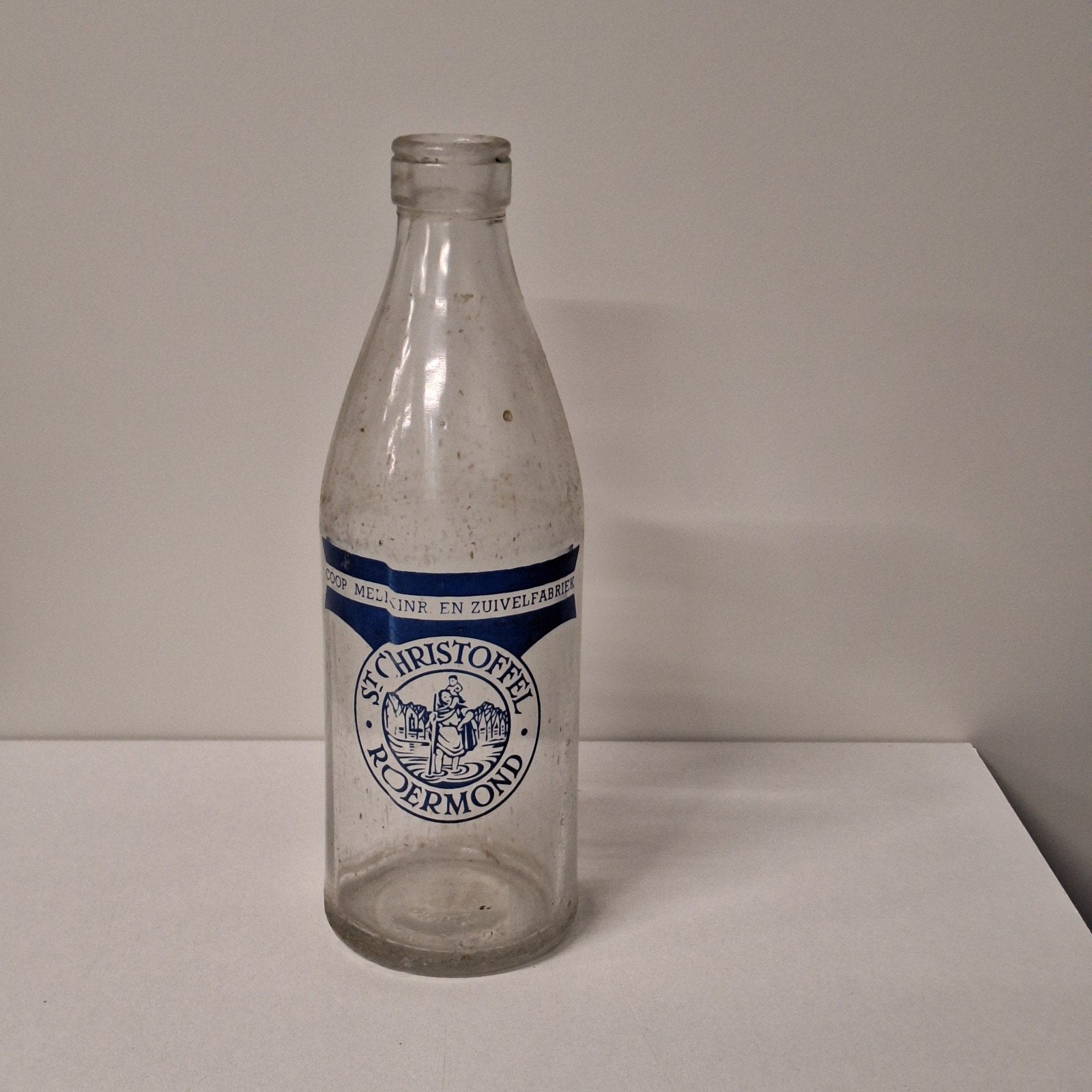 Antieke Melkfles St. Christoffel Roermond -Zeldzaam -Limburg, Antiek en Kunst, Verzenden