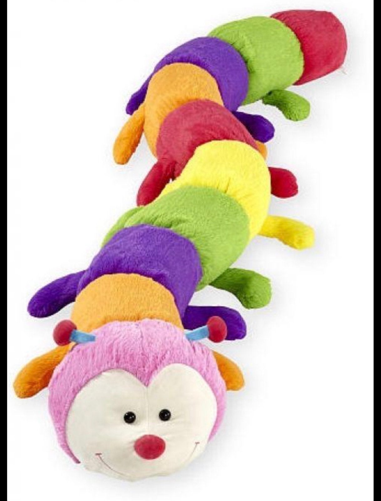 Toys R Us Jumbo Regenboog Rups Knuffel - 2,4 meter, Ophalen, Overige merken, Overige karakters, Overige typen