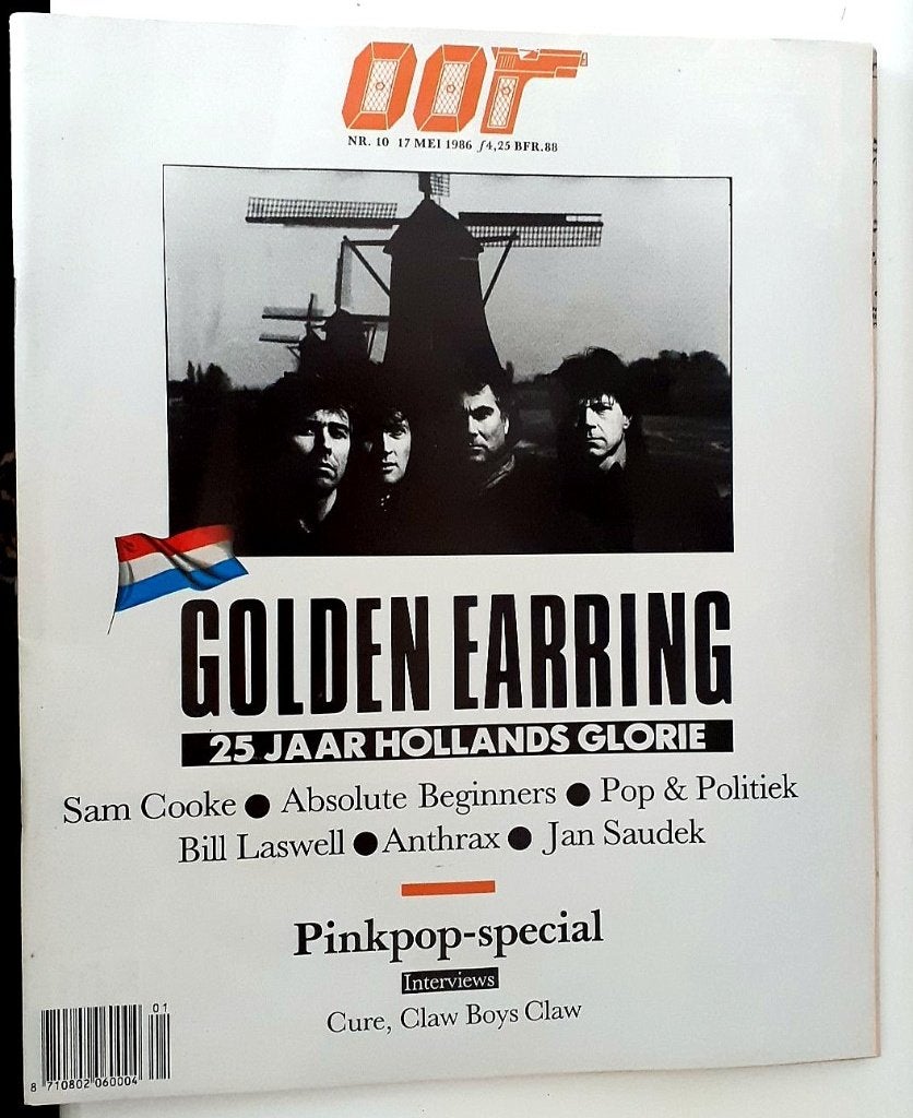 Golden Earring: 25 jaar Hollands Glorie. 3x Muziekkrant OOR., Ophalen of Verzenden, Gebruikt