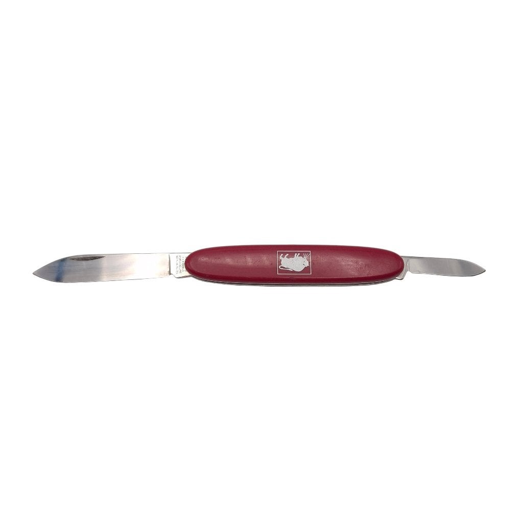 Victorinox Pocket Pal Rood Bizon Logo – Grade B, Ophalen of Verzenden, Zo goed als nieuw