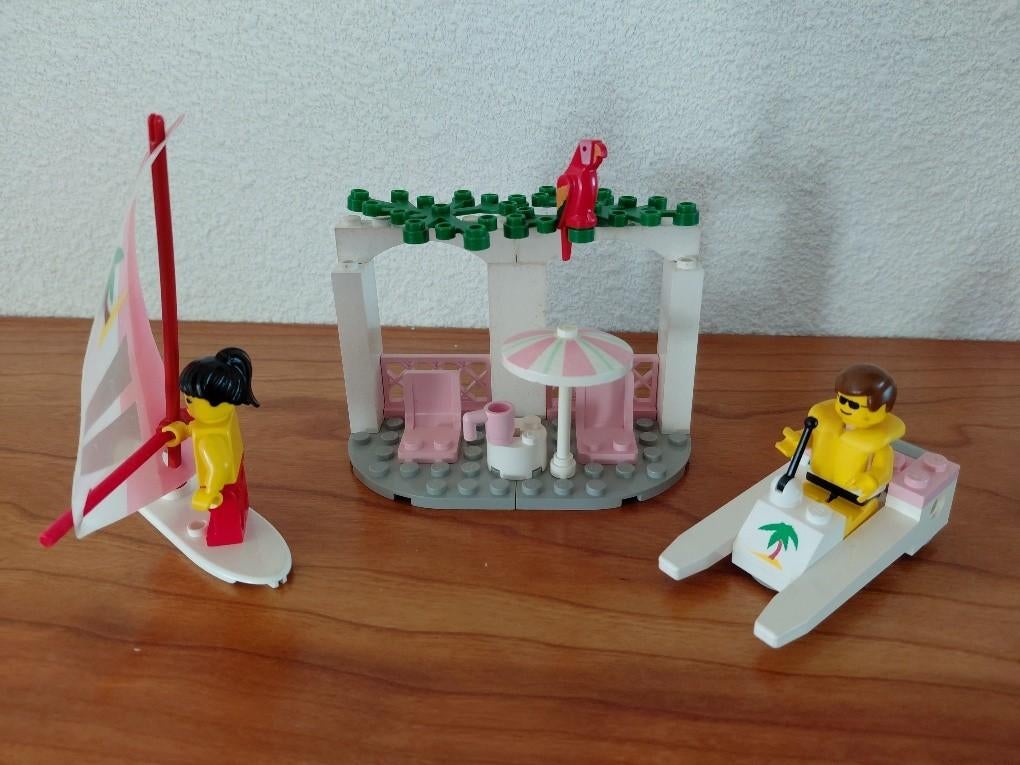 Lego 6401 seaside cabana, Gebruikt, Overige thema's, Ophalen of Verzenden, Compleet