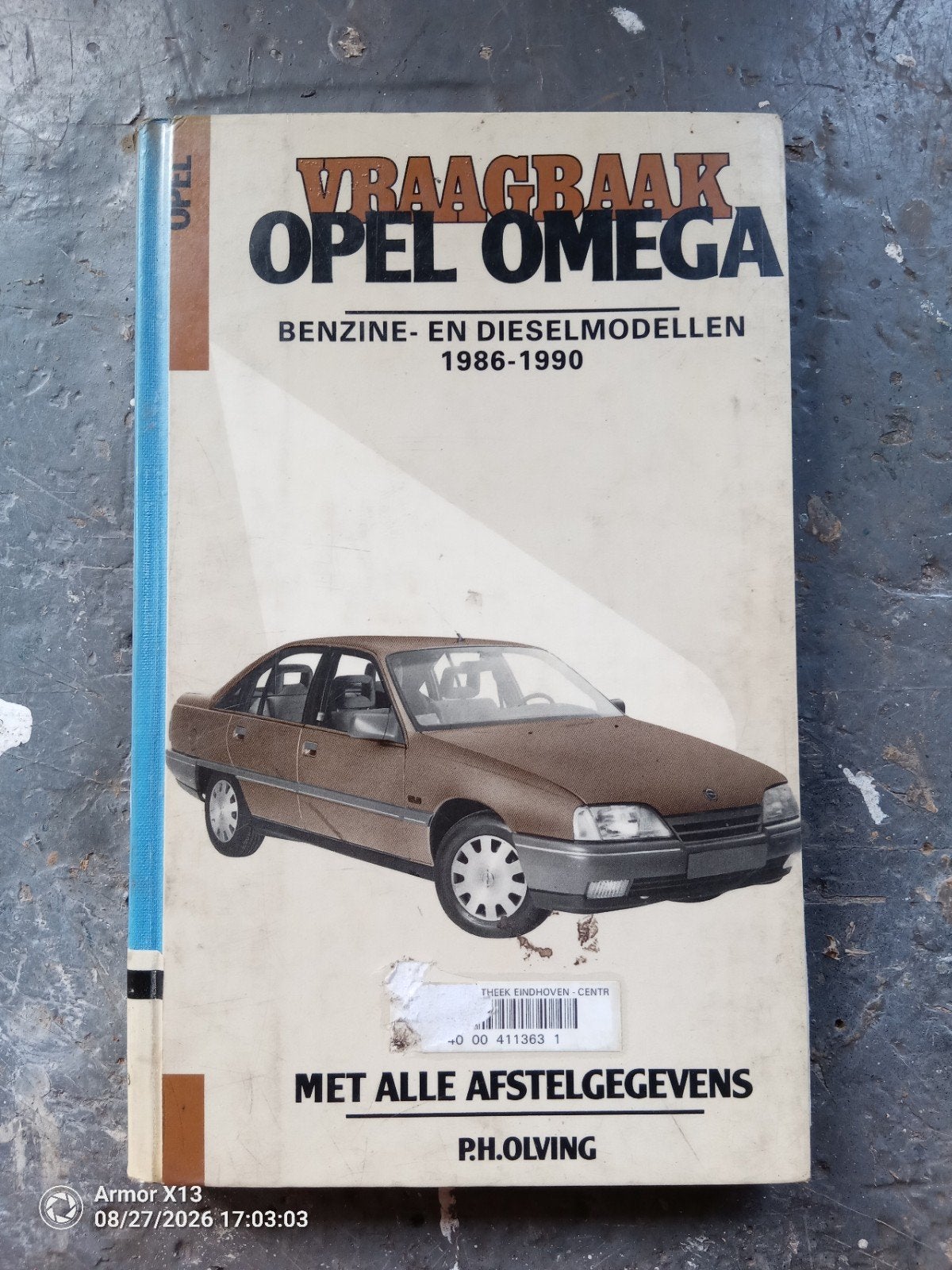 vraagbaak Opel omega, Ophalen of Verzenden, Zo goed als nieuw, Opel