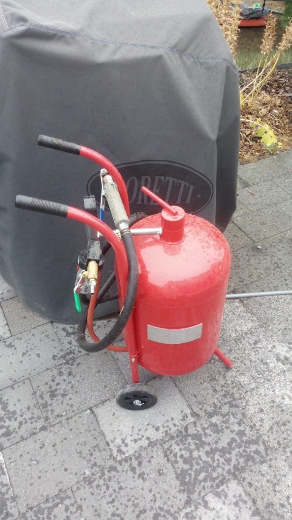 HBM SBC 10 Straalketel, Ophalen, Zo goed als nieuw, Overige typen