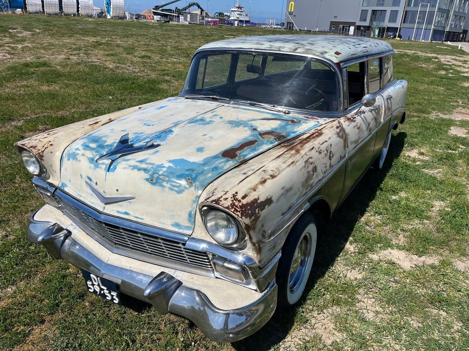 Chevrolet bel air.  Lpg.  Gerestaureerde auto 💰💥, Auto's, Bedrijf, Te koop