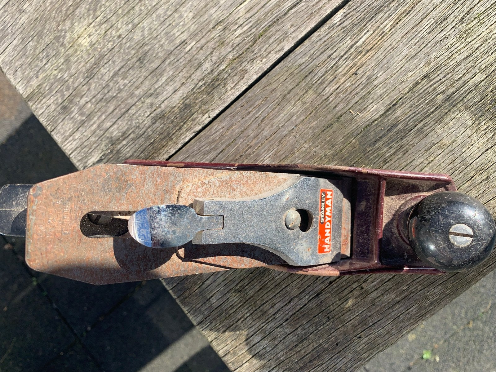 Stanley Handyman schaaf - Vintage gereedschap, Ophalen of Verzenden, Gebruikt, Overige typen, Stanley