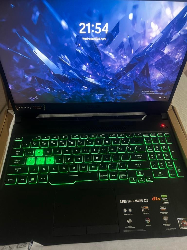 ASUS TUF Gaming A15 Gaming Laptop 🔥, Computers en Software, Windows Laptops, Ophalen, Met videokaart, 8 GB, Zo goed als nieuw
