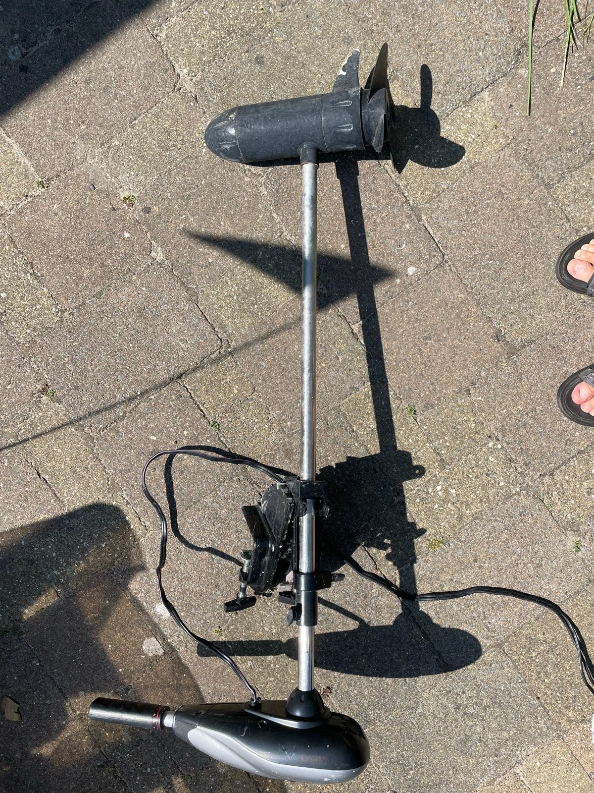 Rhino VX54 elektrische buitenboordmotor, Ophalen, Gebruikt, Motor en Techniek