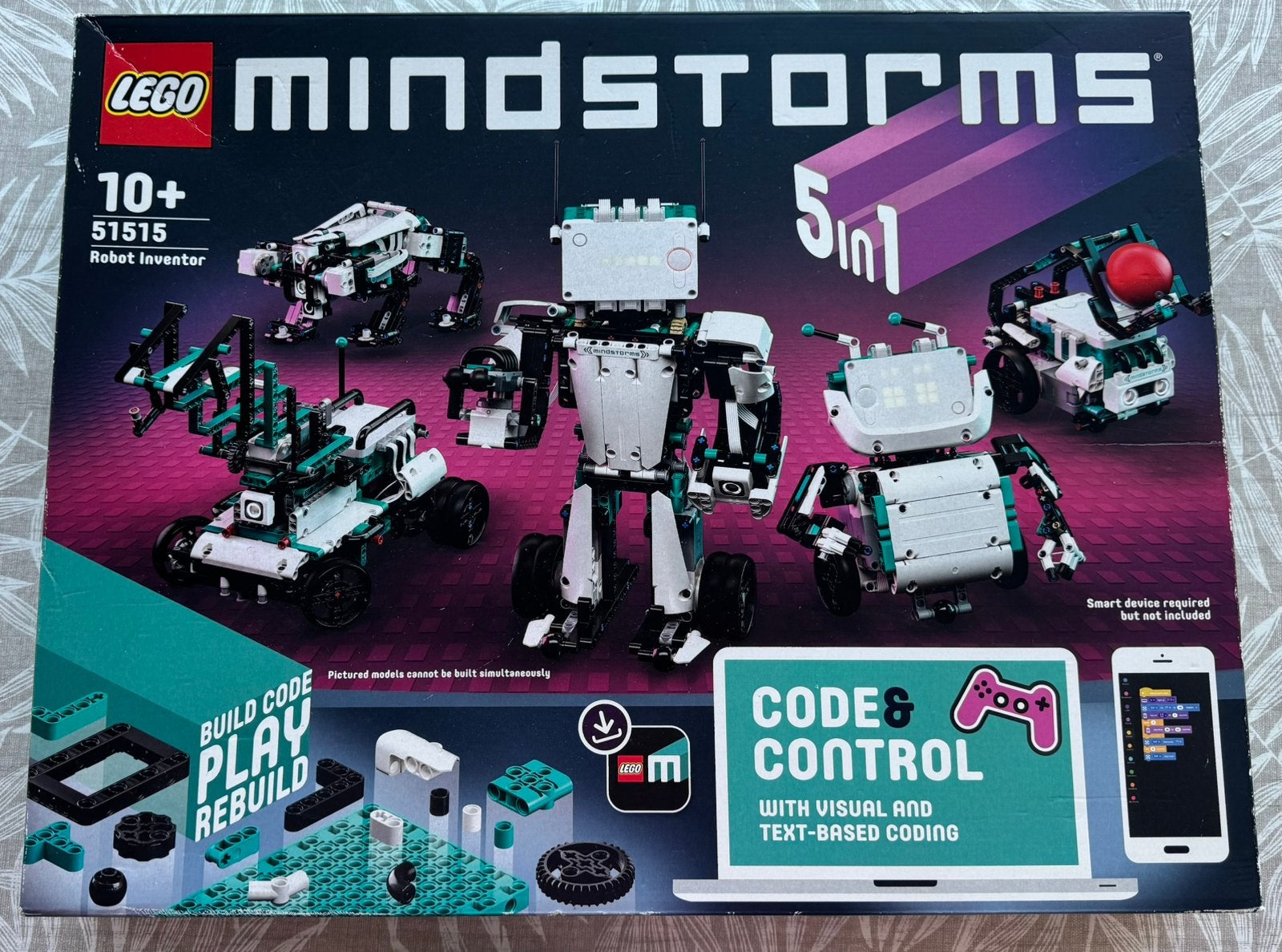 LEGO Mindstorms 51515 Robot Inventor set, Inclusief instructies, Lego, Ophalen of Verzenden, Zo goed als nieuw