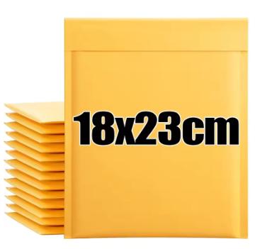 Kraftpapier Verzendzakken met bubbels 50 stuks (11x23cm), Ophalen of Verzenden, Nieuw