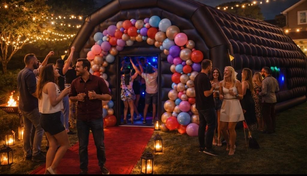 OPBLAASBARE PARTYTENT VOOR 50/60 PERSONEN, Tuin en Terras, Partytenten, Ophalen, Opvouwbaar, Partytent, Nieuw