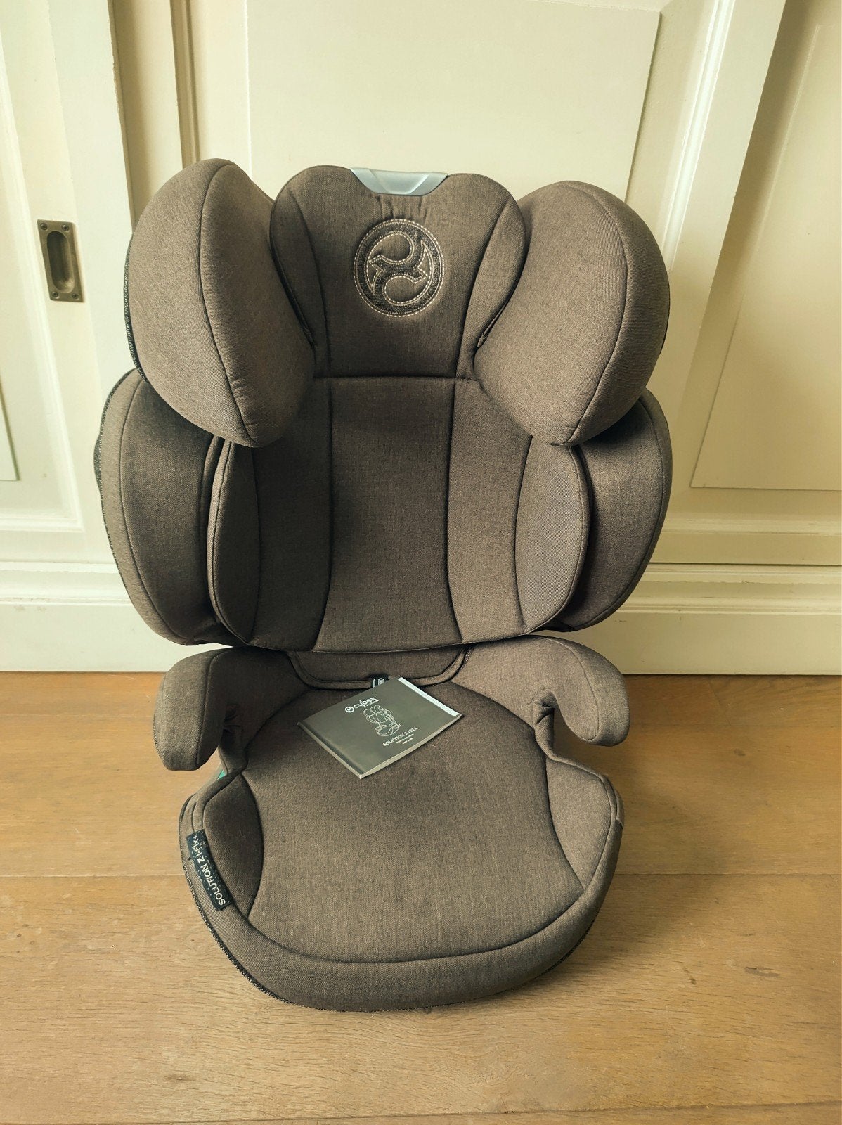 Cybex Solution Z i-Fix Platinumlijn Bruin kinderen 3-12 jaar, 15 t/m 36 kg, Afneembare rugleuning, Isofix, Ophalen