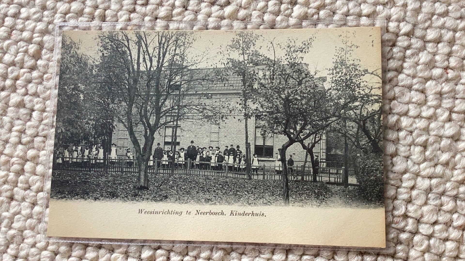 Ansichtkaart Nijmegen Neerbosch Kinderhuis begin 1900. 991, Ophalen of Verzenden, Voor 1920, Ongelopen, Gelderland