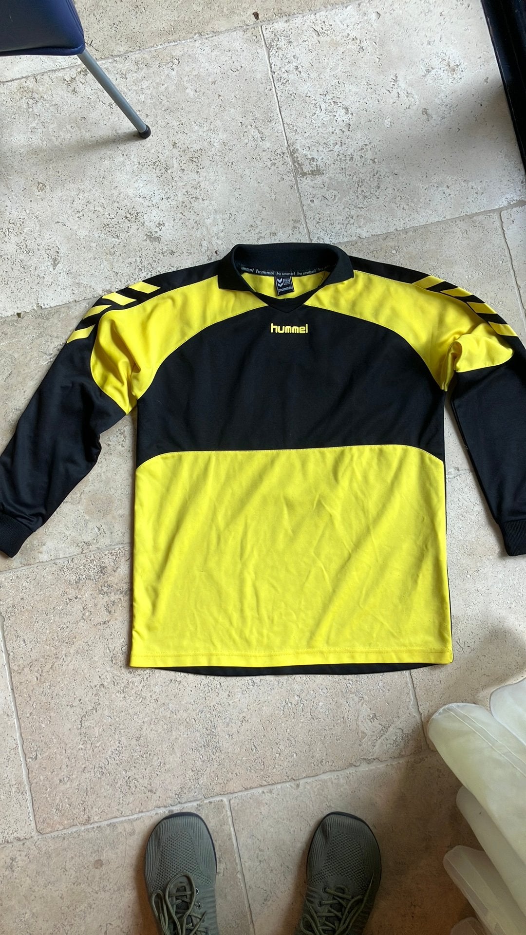 Keepersshirt keeper shirt Hummel maat S (164/176), Maat S, Ophalen, Gebruikt, Shirt