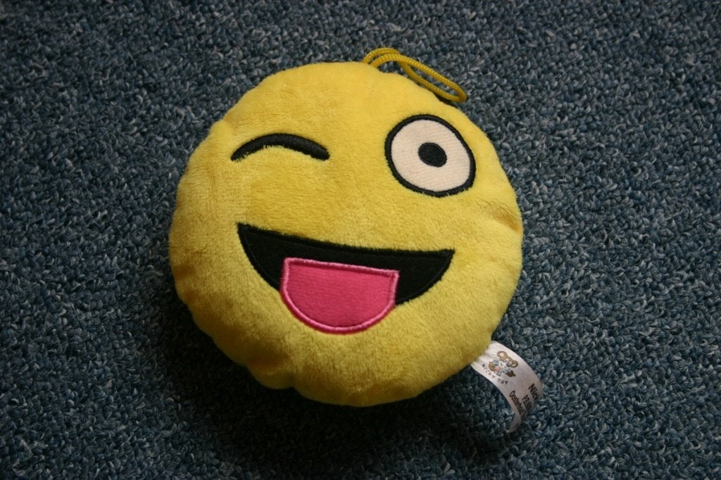 Smiley knuffel nieuw, Ophalen of Verzenden, Nieuw, Overige typen