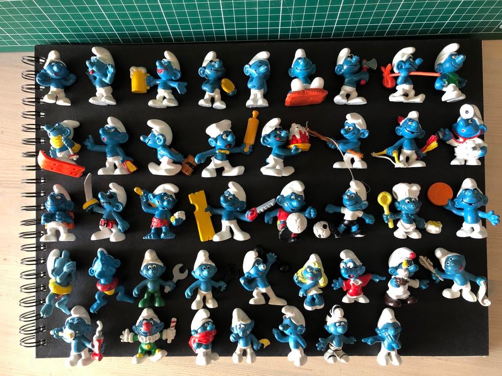 VINTAGE SMURFEN, Verzamelen, Ophalen of Verzenden, Zo goed als nieuw