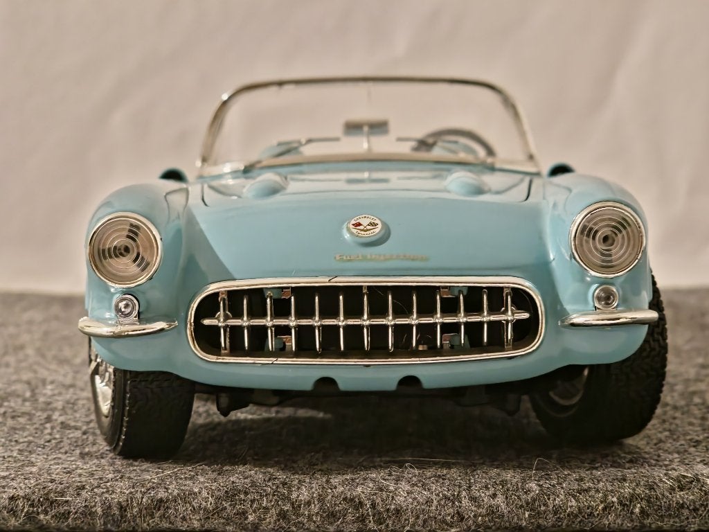 Chevrolet Corvette 1957– Bburago, Ophalen of Verzenden, Gebruikt, Auto, Bburago