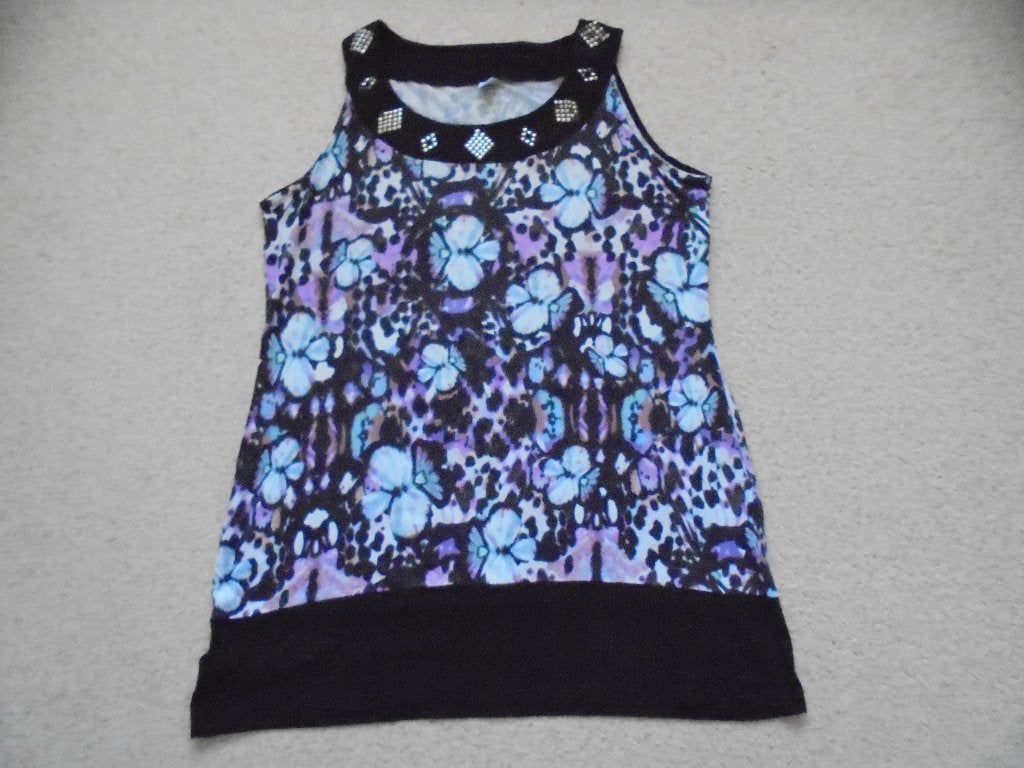Zwart bont shirt MS MODE, Kleding | Dames, Zwart, Maat 42/44 (L), Ophalen of Verzenden, MS Mode