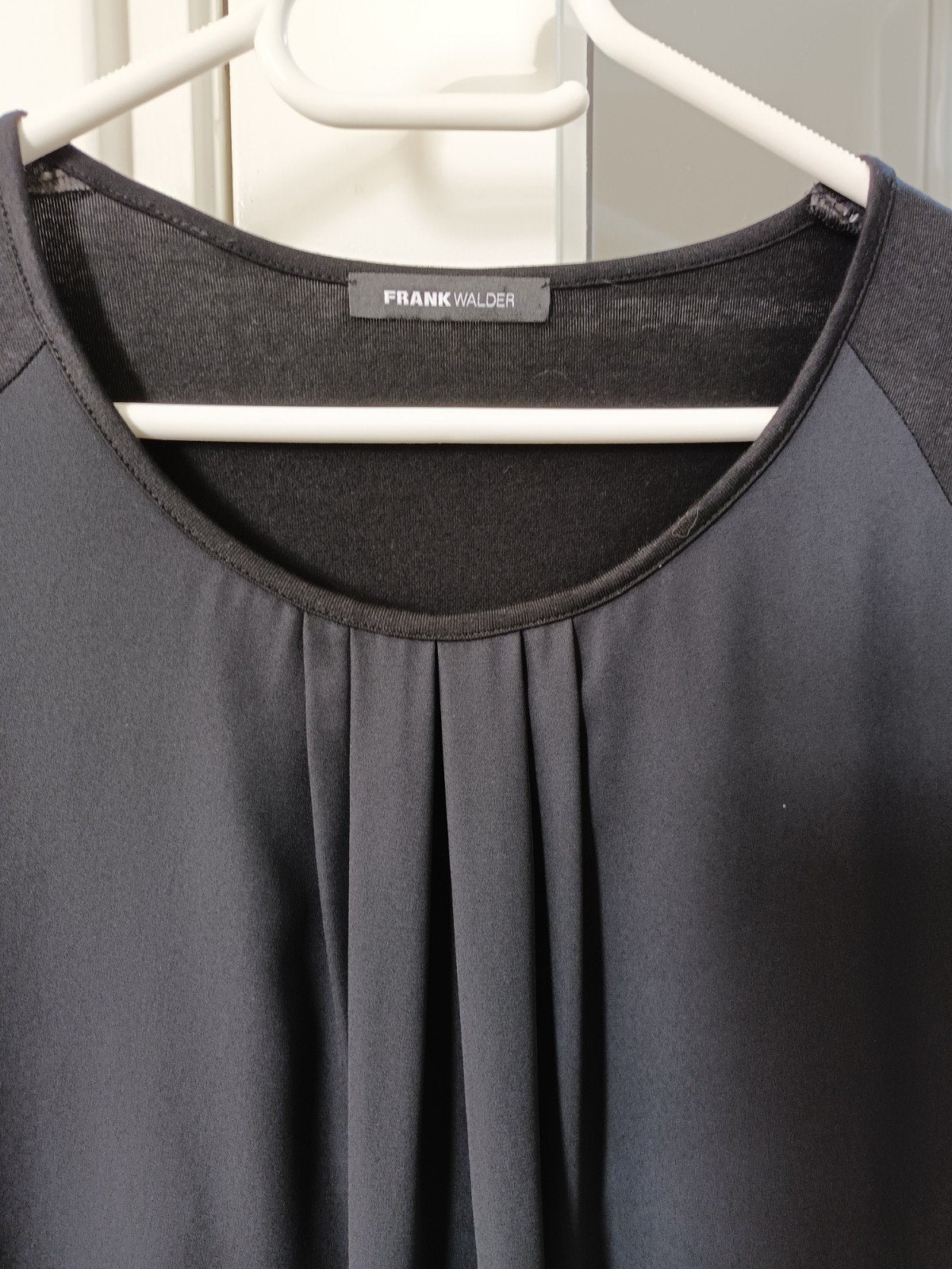 Zwarte damesblouse/tuniek. Nieuw, Ophalen of Verzenden, Nieuw, Maat 46/48 (XL) of groter, Zwart