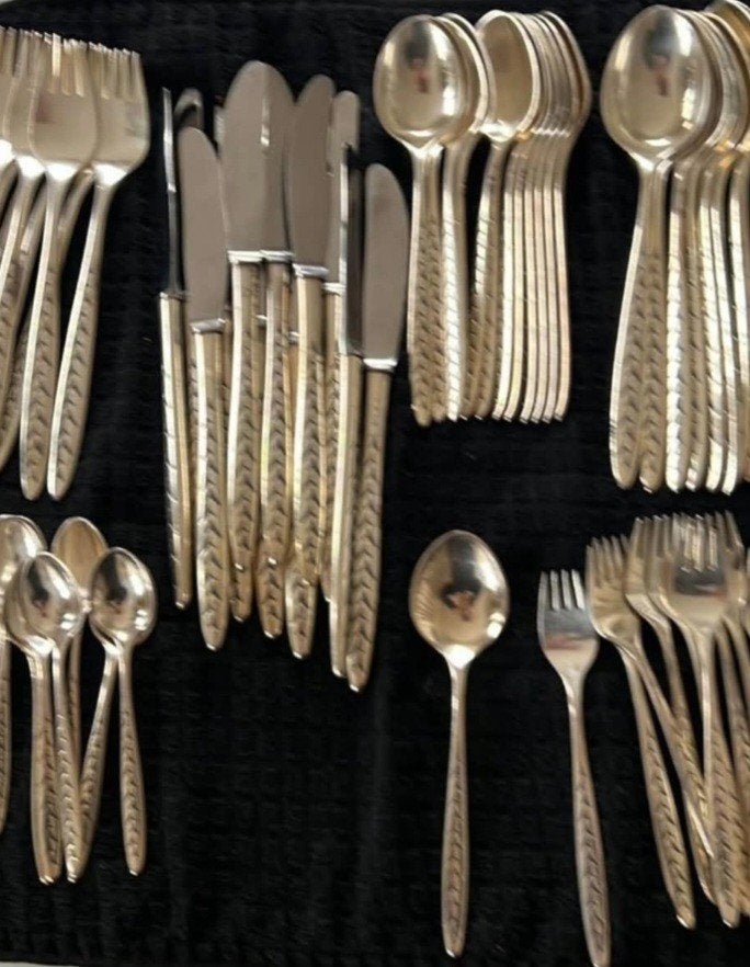 Te koop 10 persoons verzilverd bestek., Ophalen of Verzenden