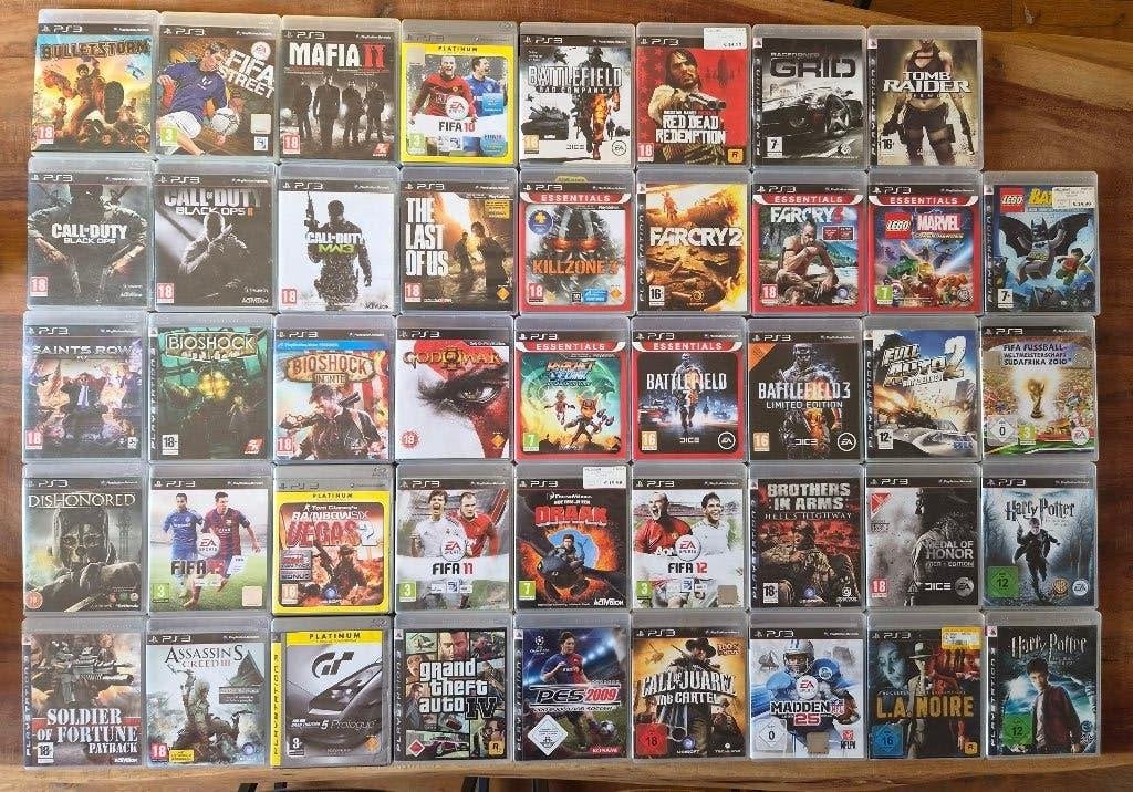 44 PS3 spellen, Spelcomputers en Games, 1 speler, Ophalen of Verzenden, Zo goed als nieuw, Vanaf 18 jaar