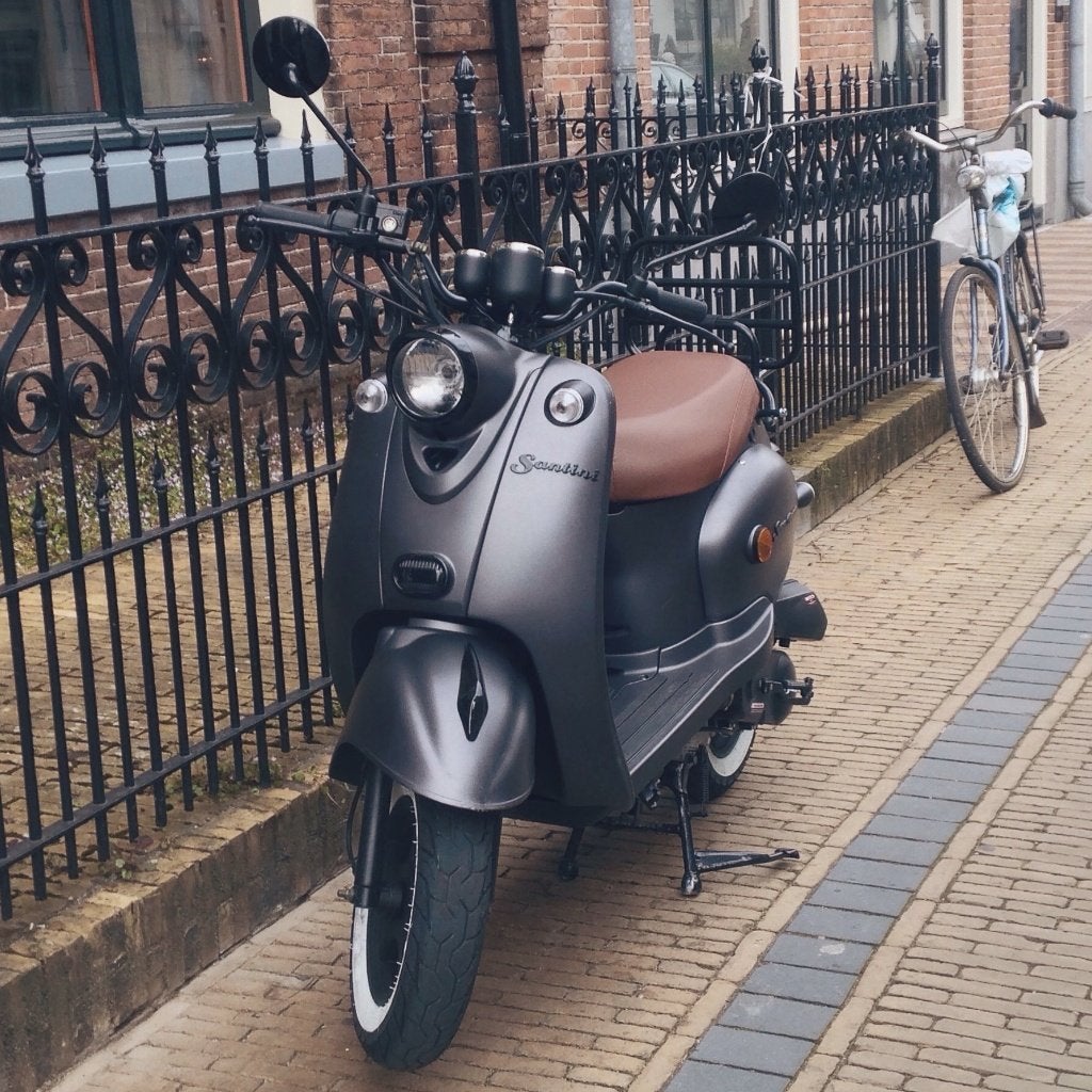 Santini San Remo snorscooter, Fietsen en Brommers, Gebruikt, Benzine, Ophalen, Overige merken