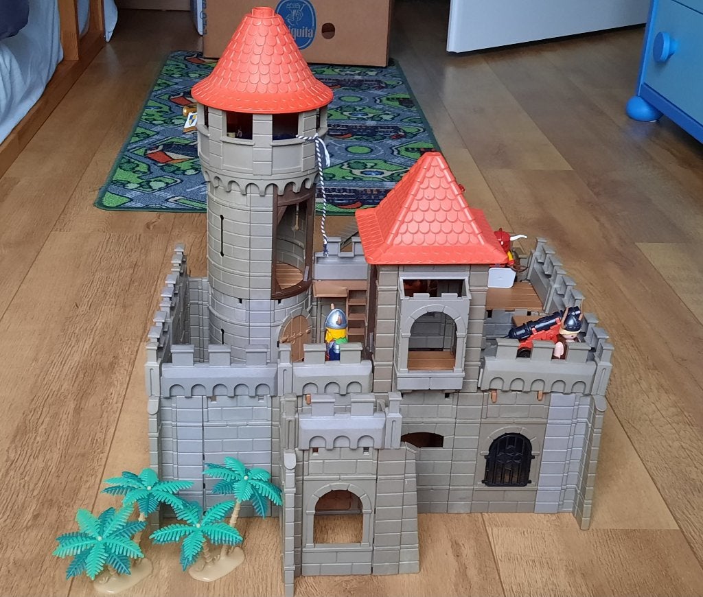 Kasteel Playmobiel, Kinderen en Baby's, Speelgoed | Playmobil, Gebruikt, Losse onderdelen, Ophalen of Verzenden, Kasteel/Fort