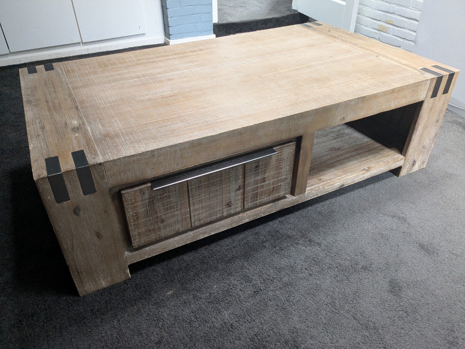 Bassano salontafel, Gebruikt, 100 tot 150 cm, Rechthoekig, 50 tot 100 cm