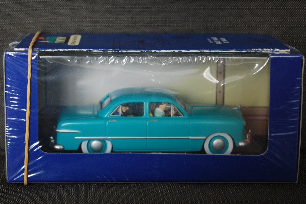 Kuifje auto No. 49 De turkooizen Ford [Raket naar de maan], Ophalen of Verzenden, Nieuw, Auto, Overige merken