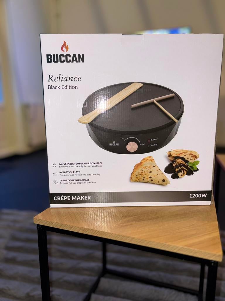 Buccan crepe maker, Witgoed en Apparatuur, Ophalen, Nieuw