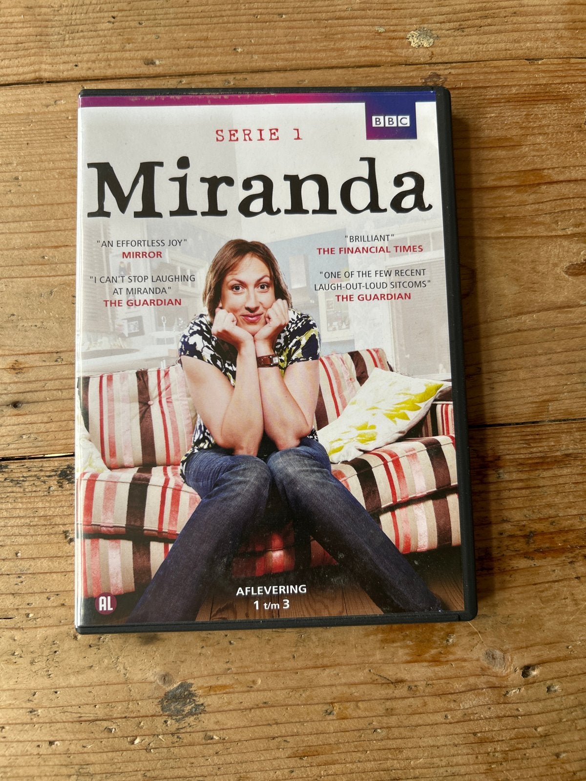 Miranda Serie 1 DVD - Komedie BBC, Cd's en Dvd's, Dvd's | Tv en Series, Vanaf 6 jaar, Ophalen of Verzenden, Gebruikt, Komedie