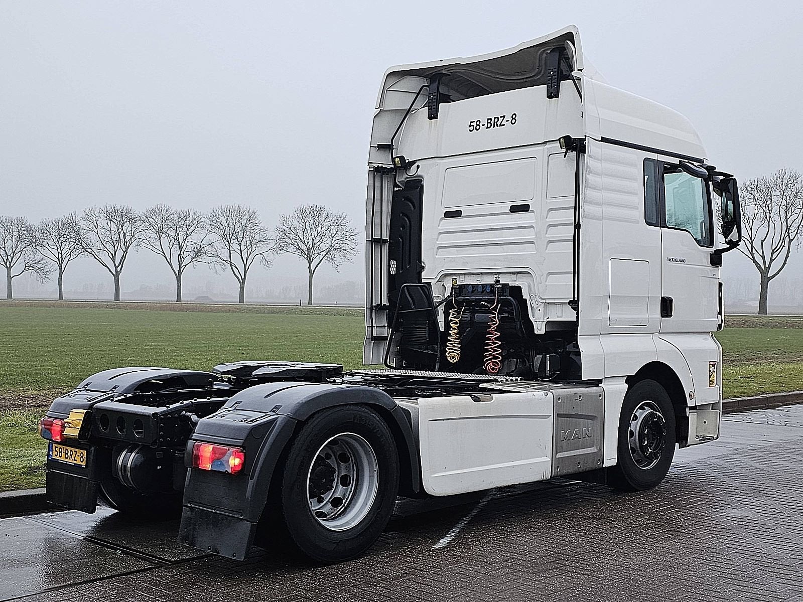 M.A.N. 18.480 TGX, Auto's, Automaat, Euro 6, MAN, Wit