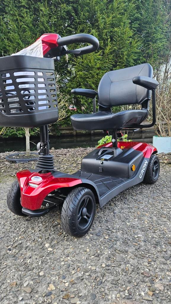 Drive Crow opvouwbare/deelbare kleine scootmobiel 2024 zgan, Ophalen, Inklapbaar, Zo goed als nieuw, Elektrische rolstoel