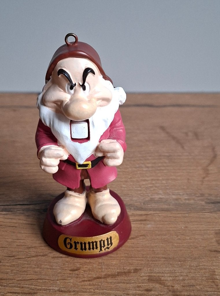 Grumpy Kerstornement Kunststof Design: Kurt Adler, Ophalen of Verzenden, Overige figuren, Zo goed als nieuw, Beeldje of Figuurtje