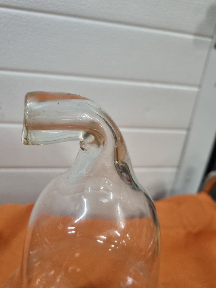 vaas glas in de vorm van een peer, Antiek en Kunst, Ophalen of Verzenden