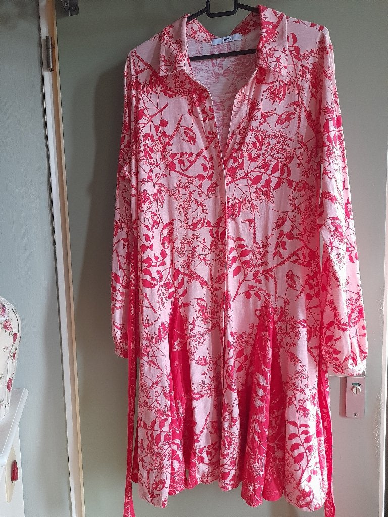 Jurk kort ecru oranje Next mt 42 evt. voor Halloween, Kleding | Dames, Maat 42/44 (L), Oranje, Ophalen of Verzenden, Zo goed als nieuw