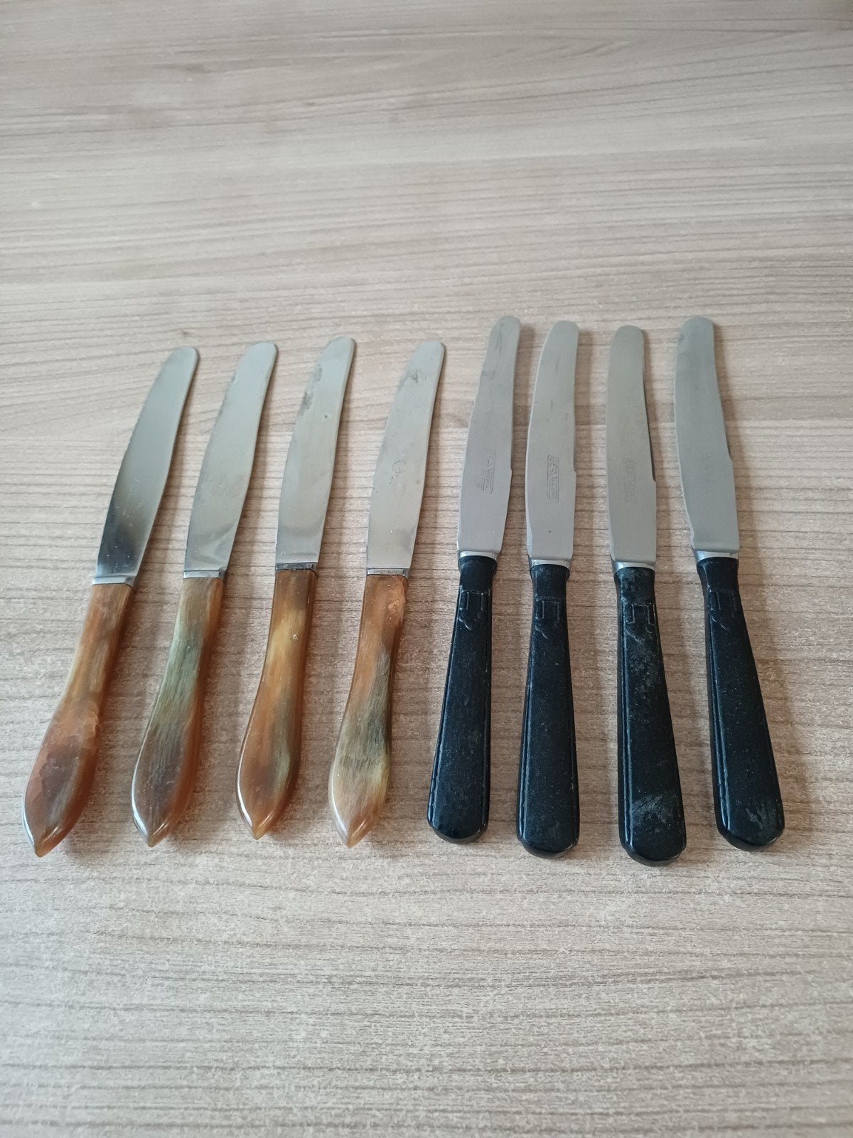Gero Roestvrij Bestek met Bakelieten Handvatten, Antiek en Kunst, Ophalen of Verzenden