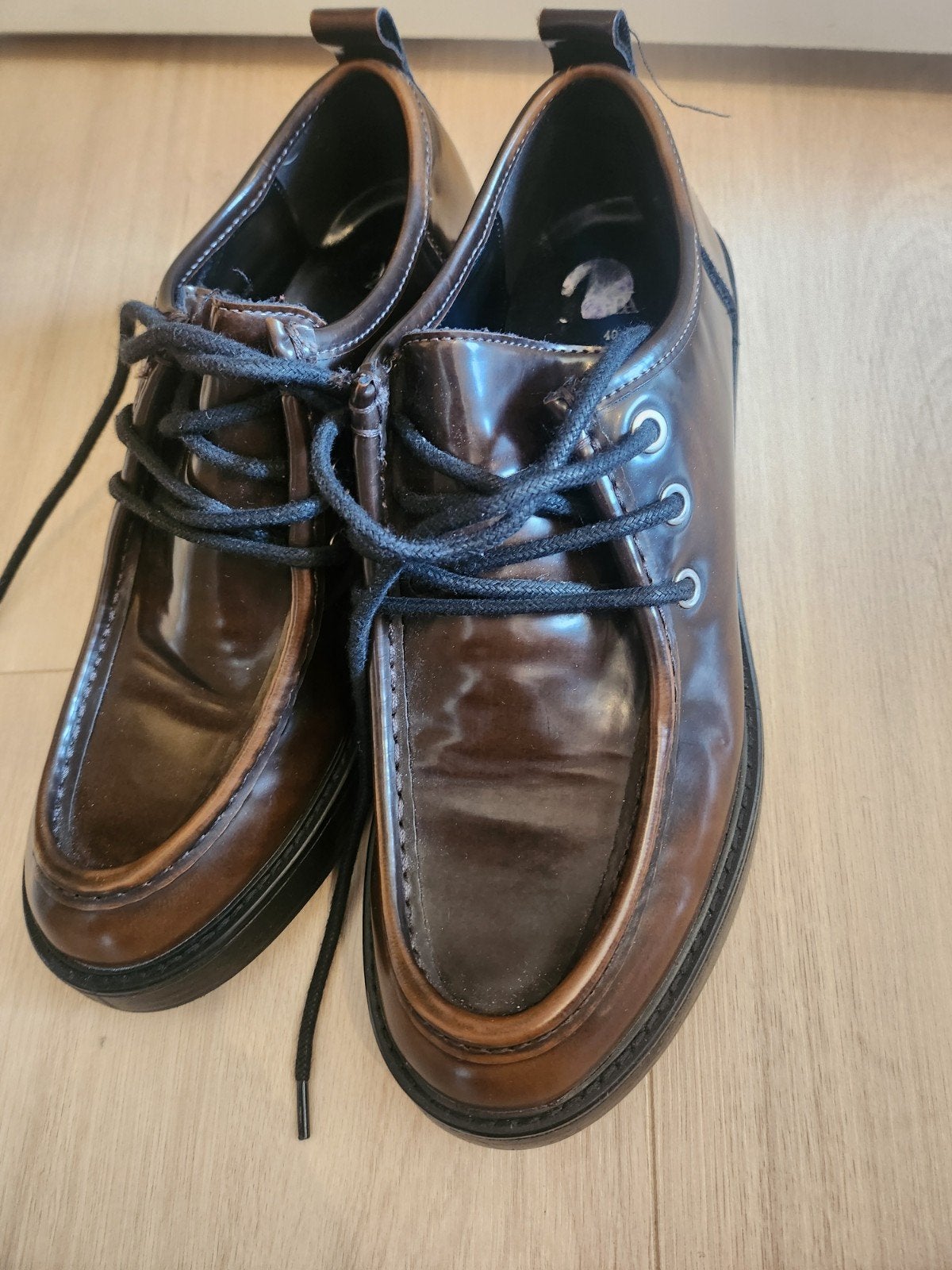 Zara bruine schoenen maat 40, Schoenen met lage hakken, Bruin, Zara, Ophalen of Verzenden