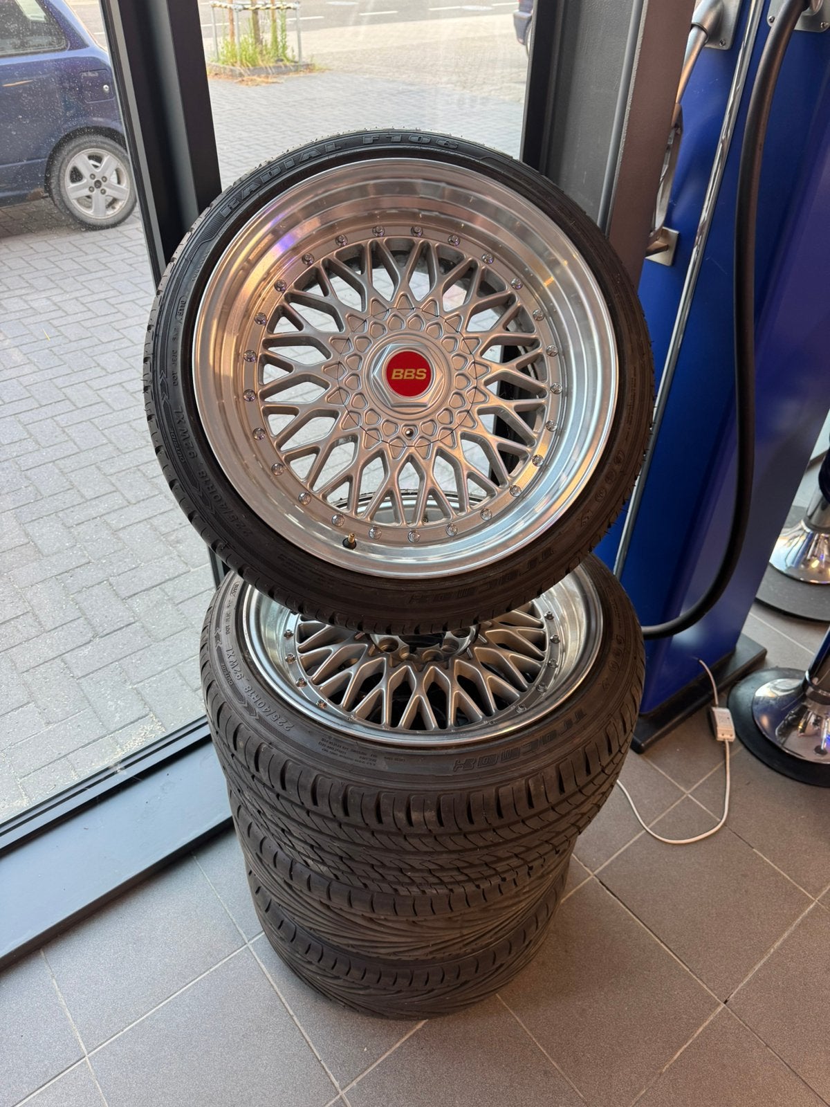 BBS replica velgen 18 inch multisteek 5x114,3 / 5x100, Ophalen, Zo goed als nieuw