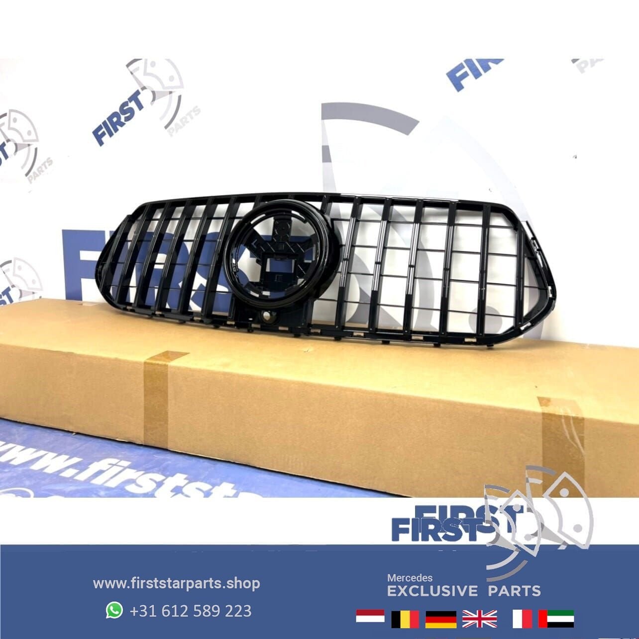 W167 C167 GLE KLASSE AMG GT LINE GRIL 2018-2022 PANAMERCANA, Gebruikt, -, Ophalen of Verzenden, -
