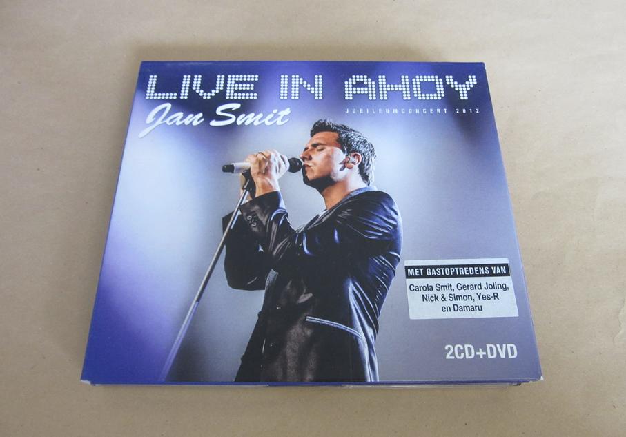 Jan Smit cd Live in ahoy, Verzenden, Zo goed als nieuw, Overige genres
