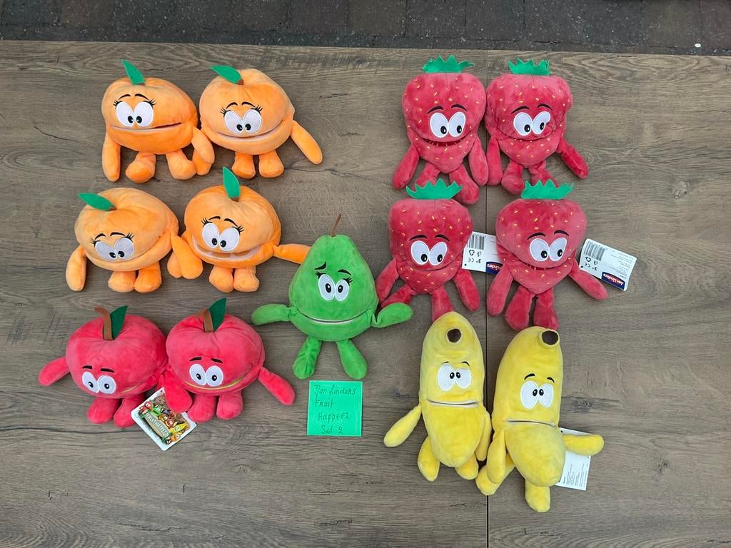 13 nieuwe zgan fruit groente knuffel Fruit Happeez, Overige supermarkten, Ophalen