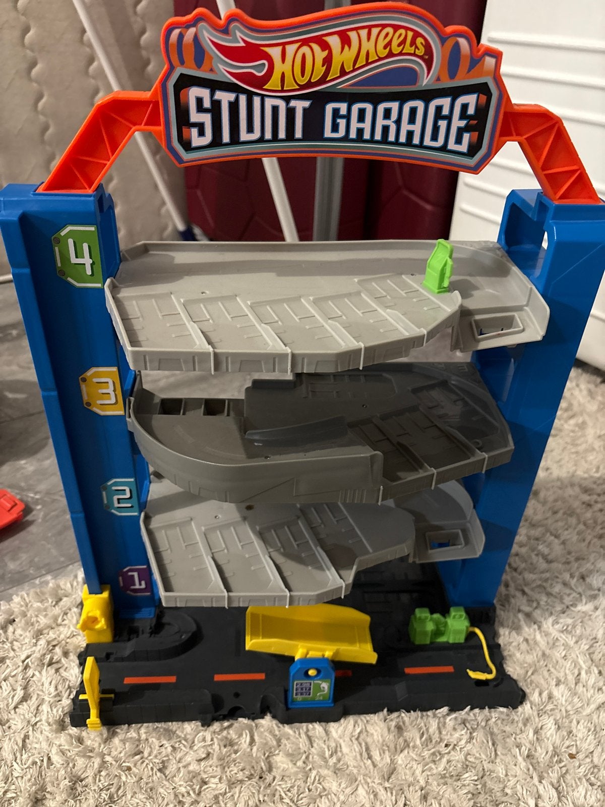 Hot Wheels Stunt Garage, Ophalen, Gebruikt