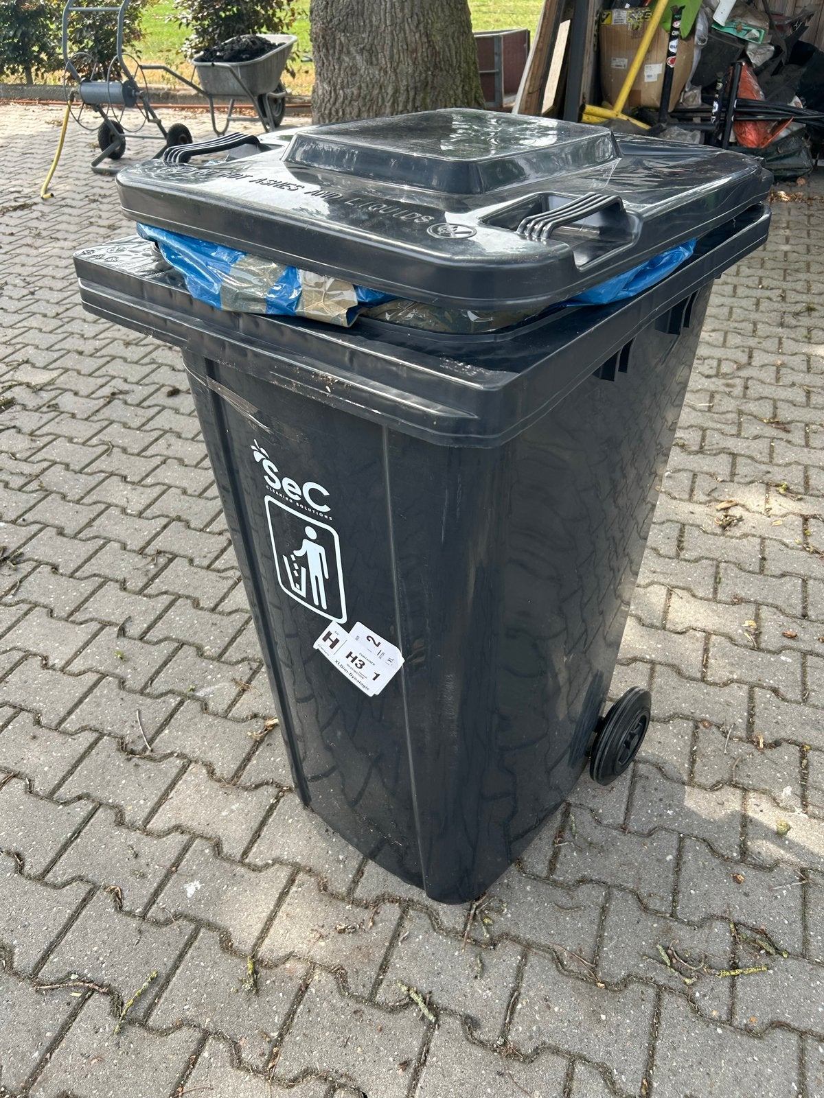 Nieuwe grijze kliko zonder inhoud, Ophalen, Kunststof, Nieuw, 40 liter of meer