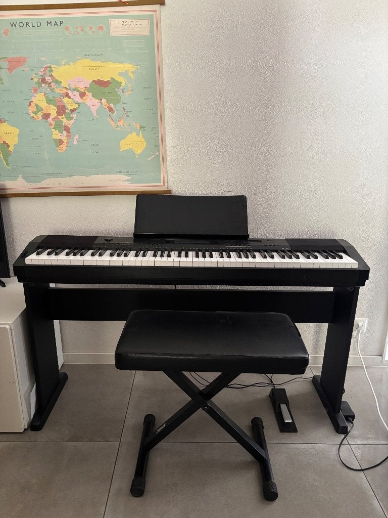 Casio CDP- 230R digitale piano, Muziek en Instrumenten, Ophalen, Zo goed als nieuw, Zwart