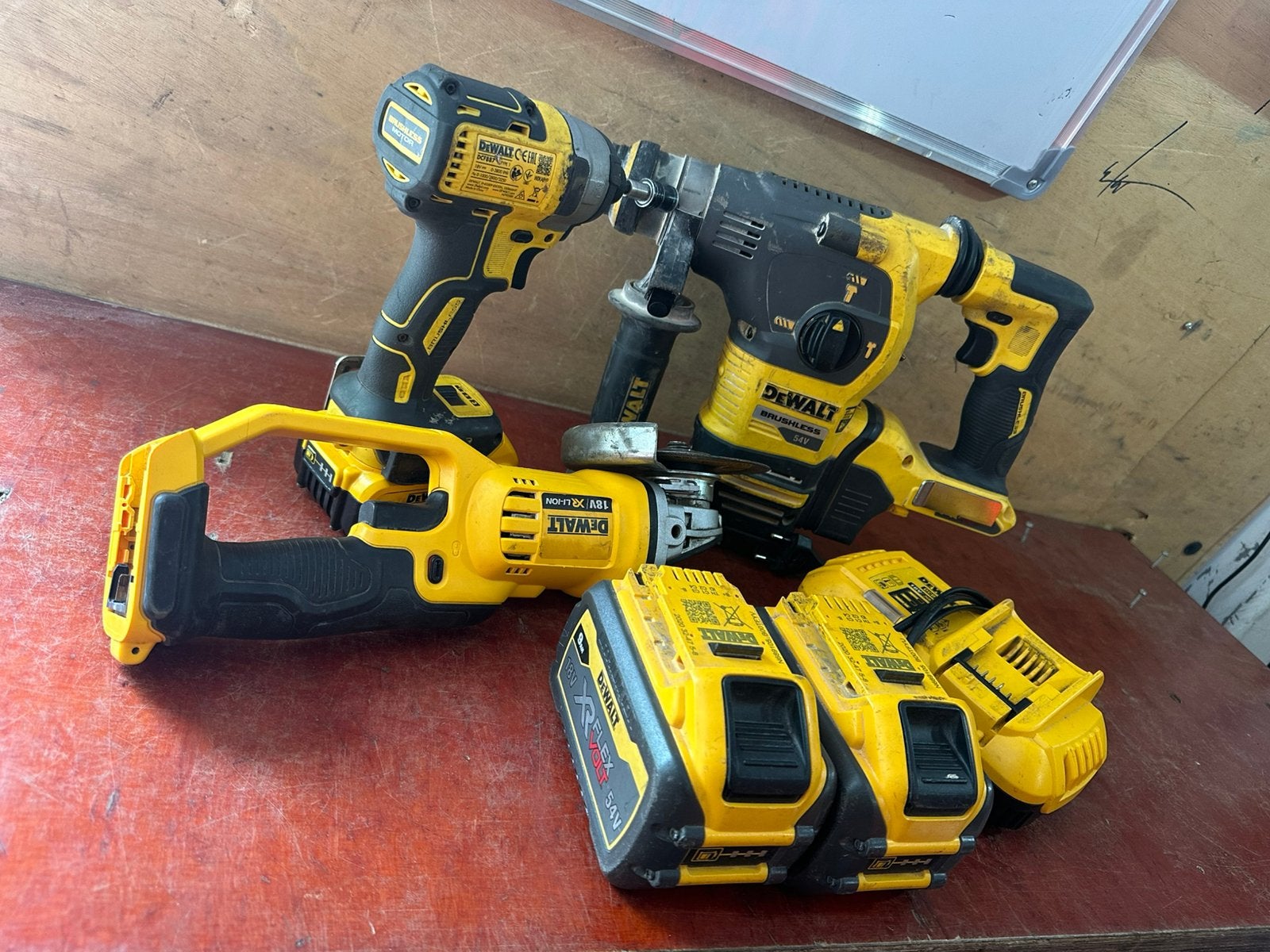 Complete set van DEWAlT, Ophalen of Verzenden, Zo goed als nieuw