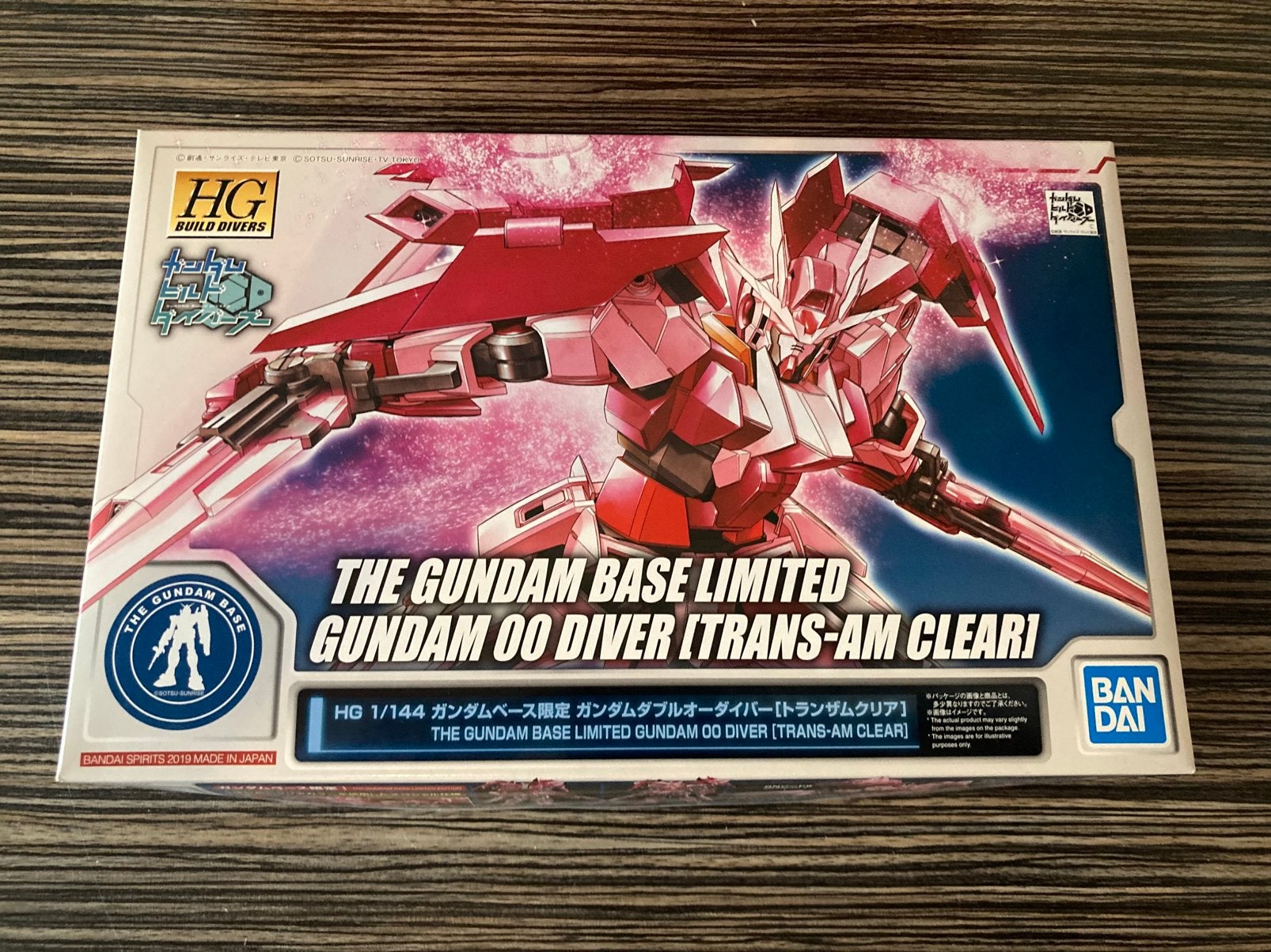 The Gundam Base OO Diver Trans-Am Clear HG Gunpla, Ophalen of Verzenden, Nieuw, Groter dan 1:35, Figuur of Figuren