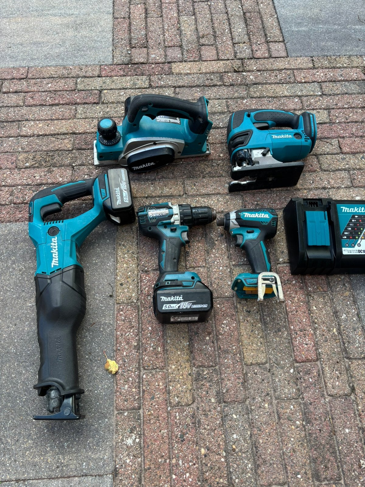 Makita set, Ophalen of Verzenden, Zo goed als nieuw, Boor- en Schroefmachine